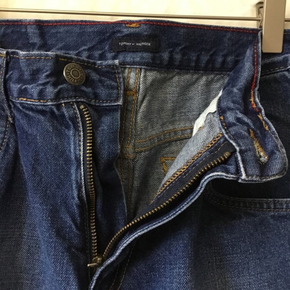 Tommy Hilfiger Boy Dark Blue Straight Leg Jeans - Picture 6 of 15